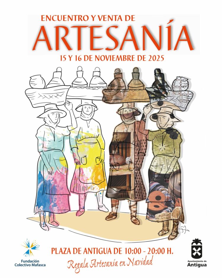 Anclajes y estructuras comienzan a dar cuerpo al V Encuentro y Venta de Artesanía Fuerteventura