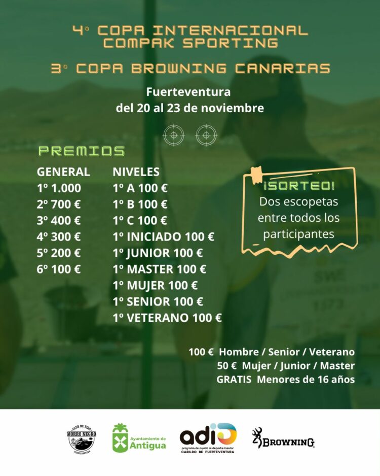 Beatriz Laparra leyenda nacional, europea e internacional de Tiro regresa al Club Morro Negro