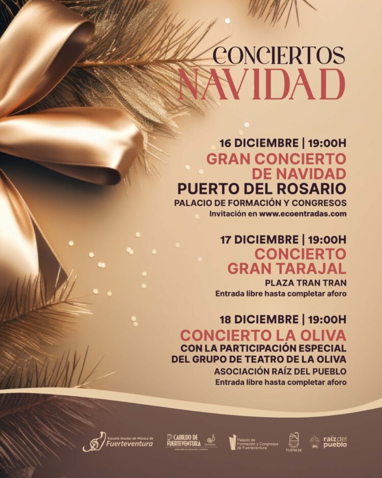 La Escuela Insular de Música de Fuerteventura celebra sus Conciertos de Navidad