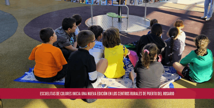 Escuelitas de Colores inicia una nueva edición en los centros rurales de Puerto del Rosario