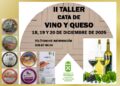 Antigua organiza en diciembre el II Taller Cata de Vino y Queso