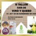 Ante el éxito de la primera edición Antigua organiza un nuevo Taller Cata de Vino y Queso