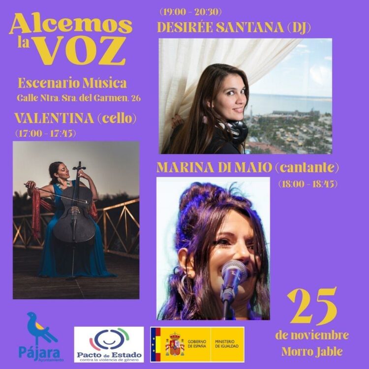 El Ayuntamiento de Pájara pone en marcha el programa ‘Alcemos la voz’ para conmemorar el 25N