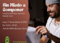 La Escuela de Música Municipal de Antigua organiza la masterclass Sin miedo a componer