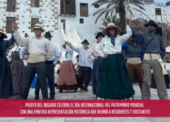 Puerto del Rosario celebra el Día Internacional del Patrimonio Mundial con una emotiva representación histórica que reunió a residentes y visitantes