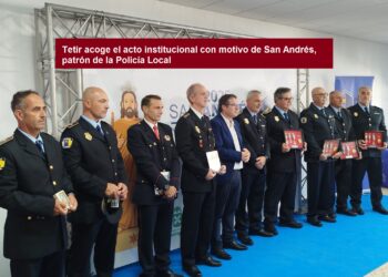 Acto institucional con motivo de San Andrés, patrón de la Policía Local