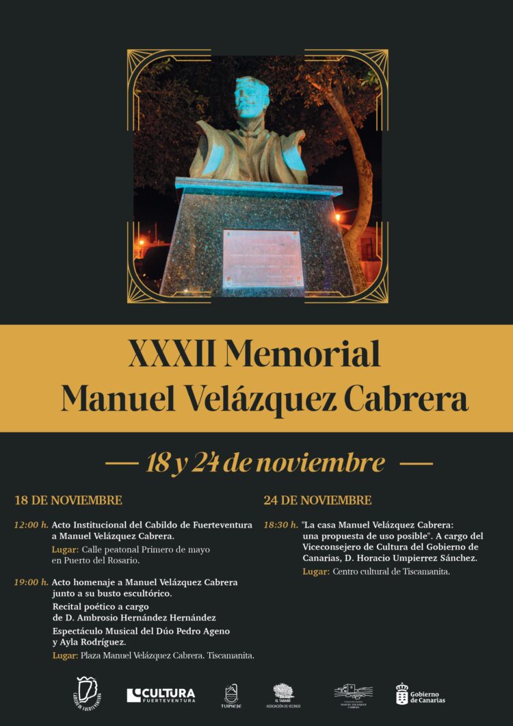 El Cabildo honra la memoria de Manuel Velázquez Cabrera un año más