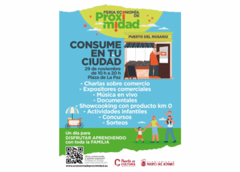 Puerto del Rosario celebra una nueva edición de la Feria de Proximidad “Consume en Tu Ciudad” el 29 de noviembre en la Plaza de la Paz