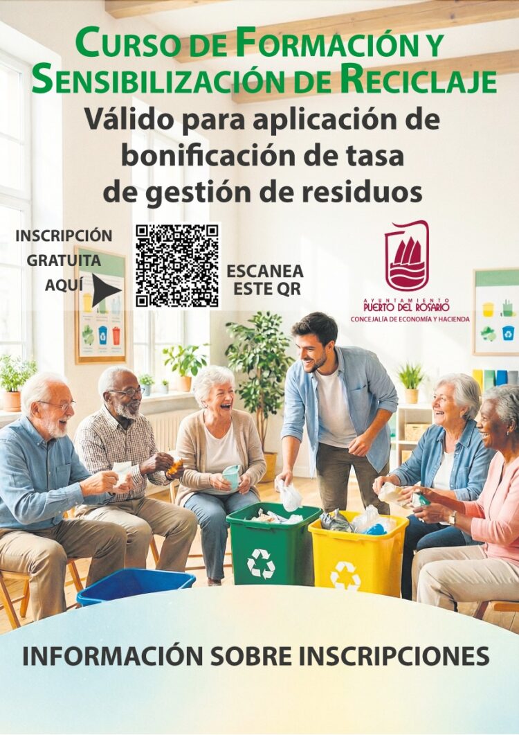 Puerto del Rosario activa una formación esencial para acceder a bonificaciones del 30% para residentes y del 20% para comercios