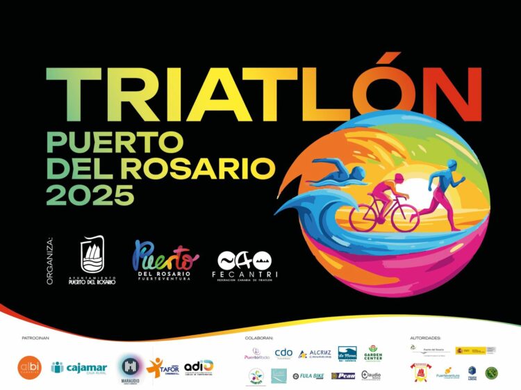 VIII Triatlón Puerto del Rosario, el 06 de diciembre en la avenida marítima