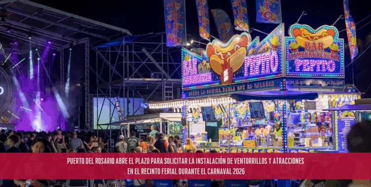 Puerto del Rosario abre el plazo para solicitar la instalación de ventorrillos y atracciones en el Recinto Ferial durante el Carnaval 2026
