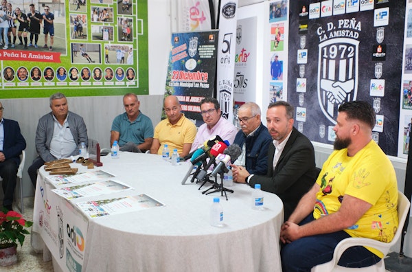 El CD Peña de la Amistad celebra su partido benéfico el próximo 23 de diciembre