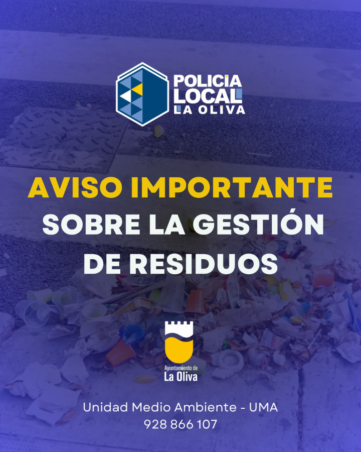 Policía Local, Medio Ambiente y Limpieza lanzan una campaña sobre el buen uso de la ordenanza municipal de residuos