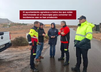 El ayuntamiento agradece a todos los que están interviniendo en el municipio para solventar las incidencias que se han producido