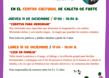 Familias y peques en Caleta de Fuste podrán disfrutar de Cuentos para Merendar con GemaGe