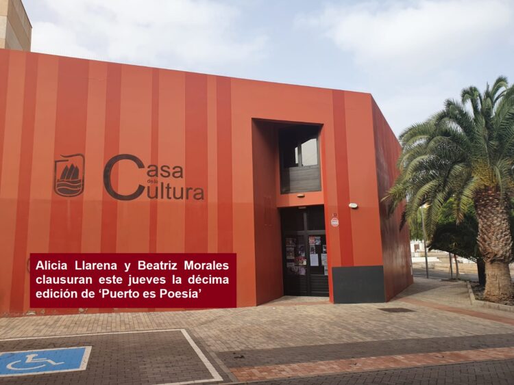 Alicia Llarena y Beatriz Morales clausuran este jueves la décima edición de ‘Puerto es Poesía’