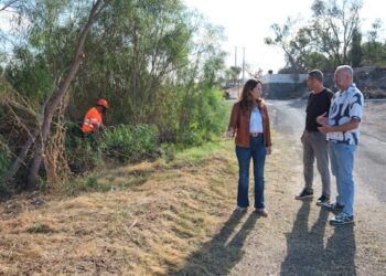 ‘Fuerteventura, bonita por naturaleza’ realiza labores de poda, limpieza y desbroce en la zona de Tesjuate