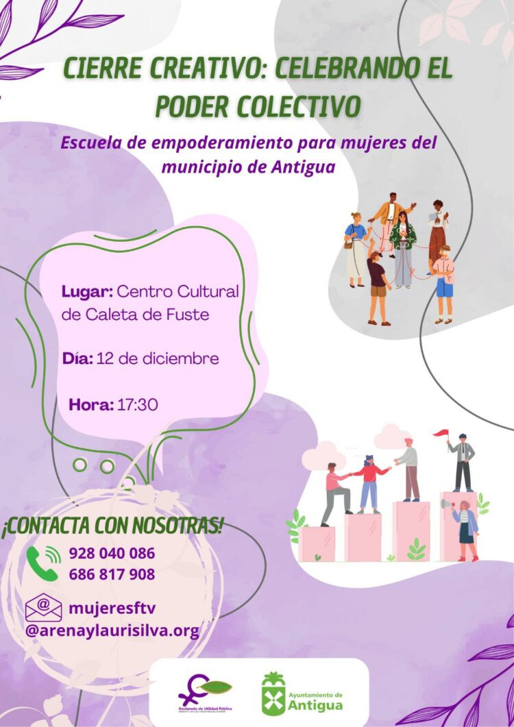 Antigua respalda a las mujeres que lo precisan con formación y redes de apoyo