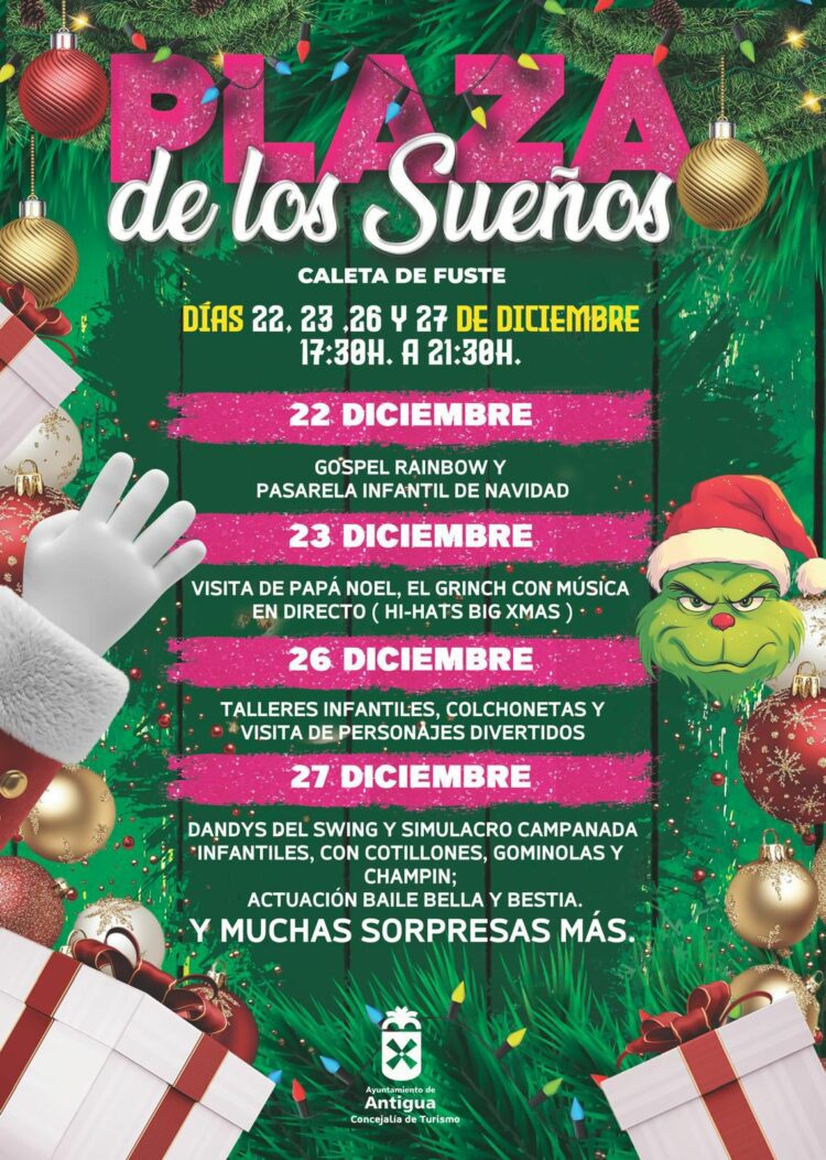 Caleta de Fuste celebra la Navidad en la Plaza de los Sueños