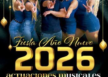 Tras las doce campanadas anunciando 2026 Gran Fiesta de Año Nuevo en Antigua