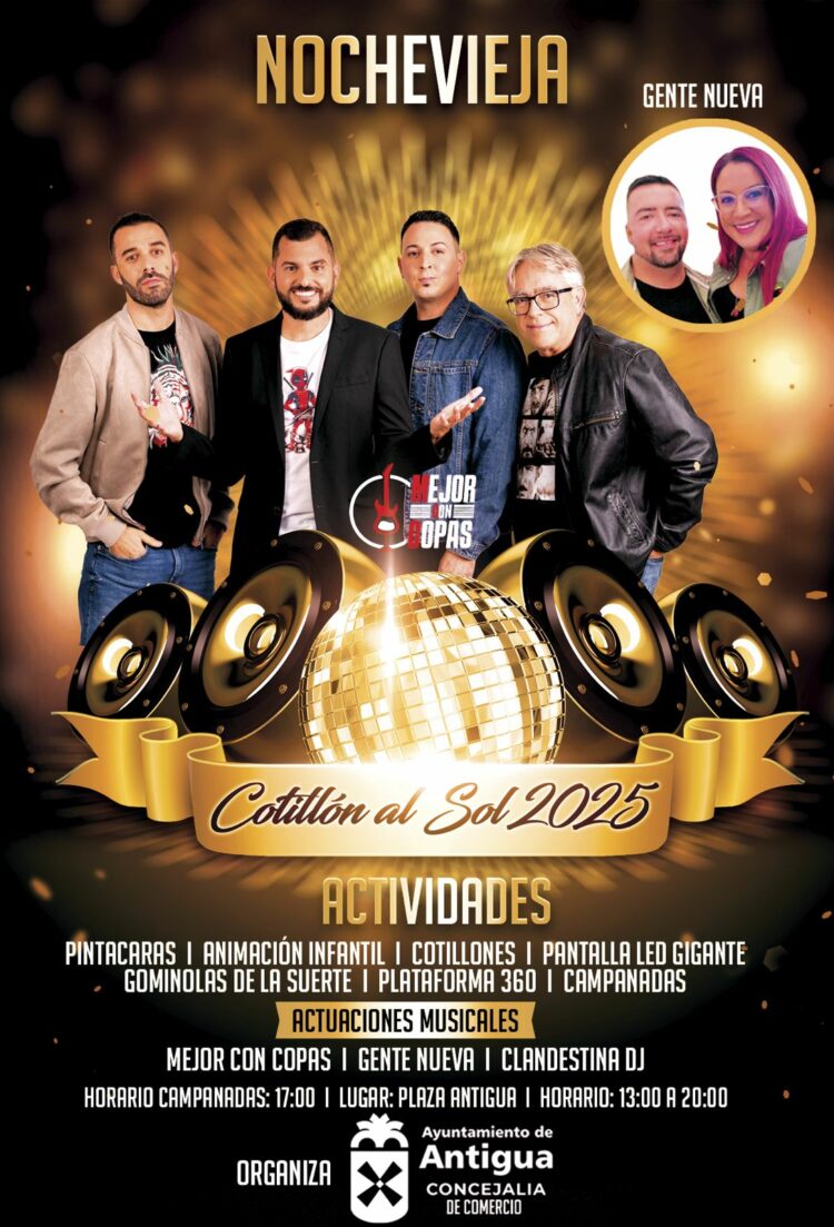 Antigua celebra su tradicional Cotillón al Sol 2025