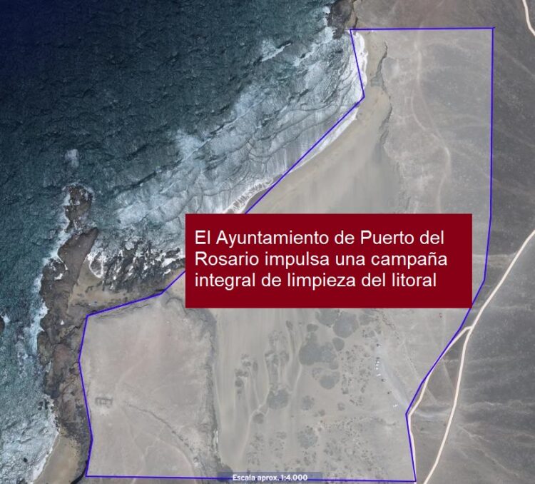 El Ayuntamiento de Puerto del Rosario impulsa una campaña integral de limpieza del litoral