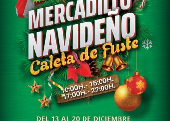 Regalos y música tradicional en el Mercadillo Navideño de Caleta de Fuste