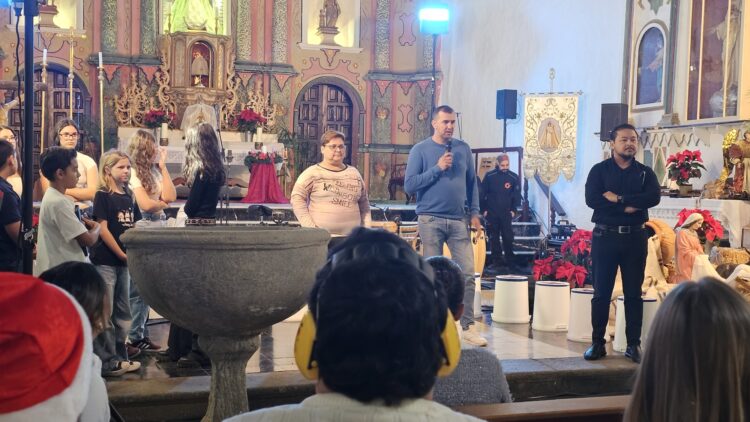 Voces nerviosas, agudas y llenas de ilusión en el comienzo del 39 Encuentro Insular Infantil de Villancicos en Antigua