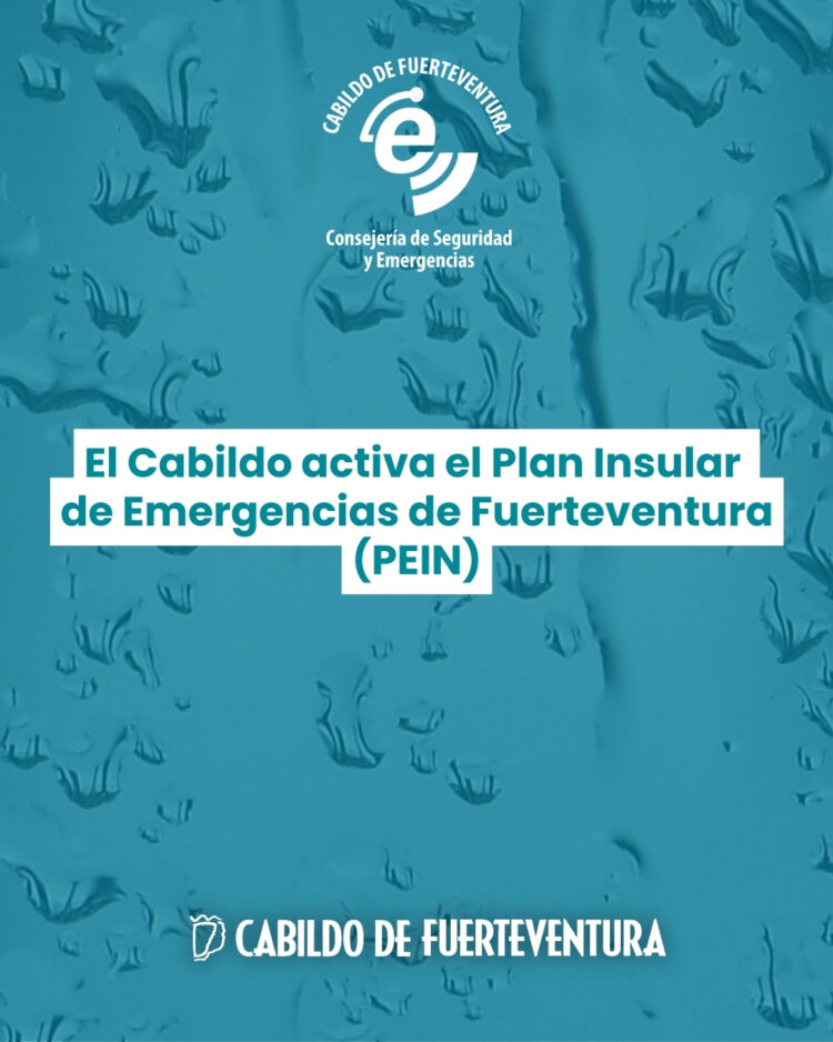 El Cabildo activa el PEIN debido a las alertas meteorológicas