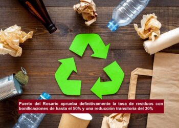 Puerto del Rosario aprueba definitivamente la tasa de residuos con bonificaciones de hasta el 50% y una reducción transitoria del 30%