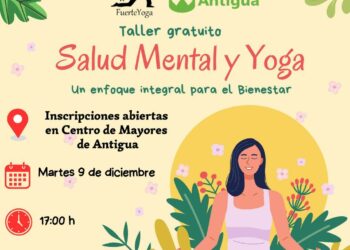 Taller gratuito de Salud Mental y Yoga en Antigua