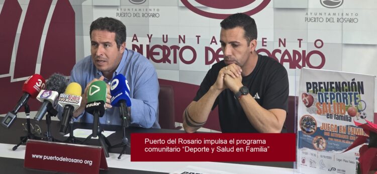 Puerto del Rosario impulsa el programa comunitario “Deporte y Salud en Familia”