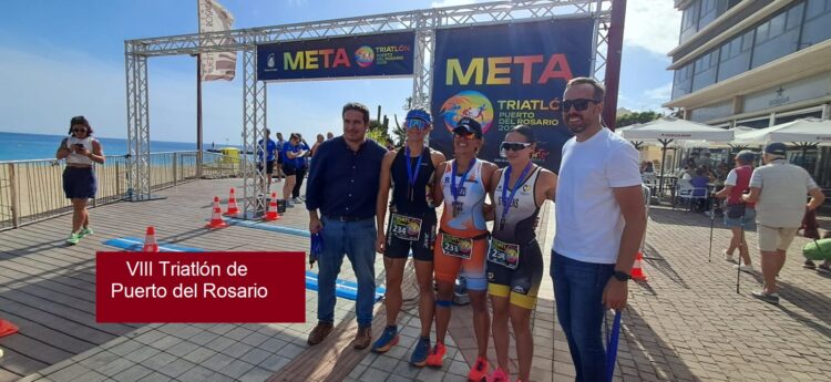Gran ambiente en el VIII Triatlón de Puerto del Rosario