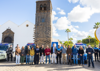 La Oliva continúa con la mejora integral de la seguridad a través de la adquisición de nuevos vehículos de la Policía Local