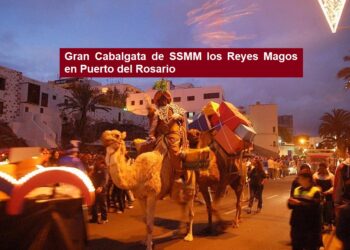Gran Cabalgata de SSMM los Reyes Magos en Puerto del Rosario