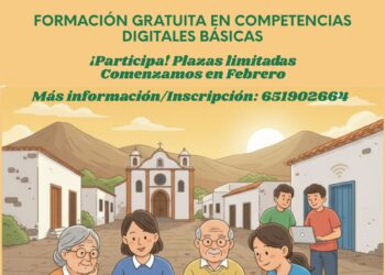 El Cabildo impulsa la formación en competencias digitales básicas para la ciudadanía de Betancuria
