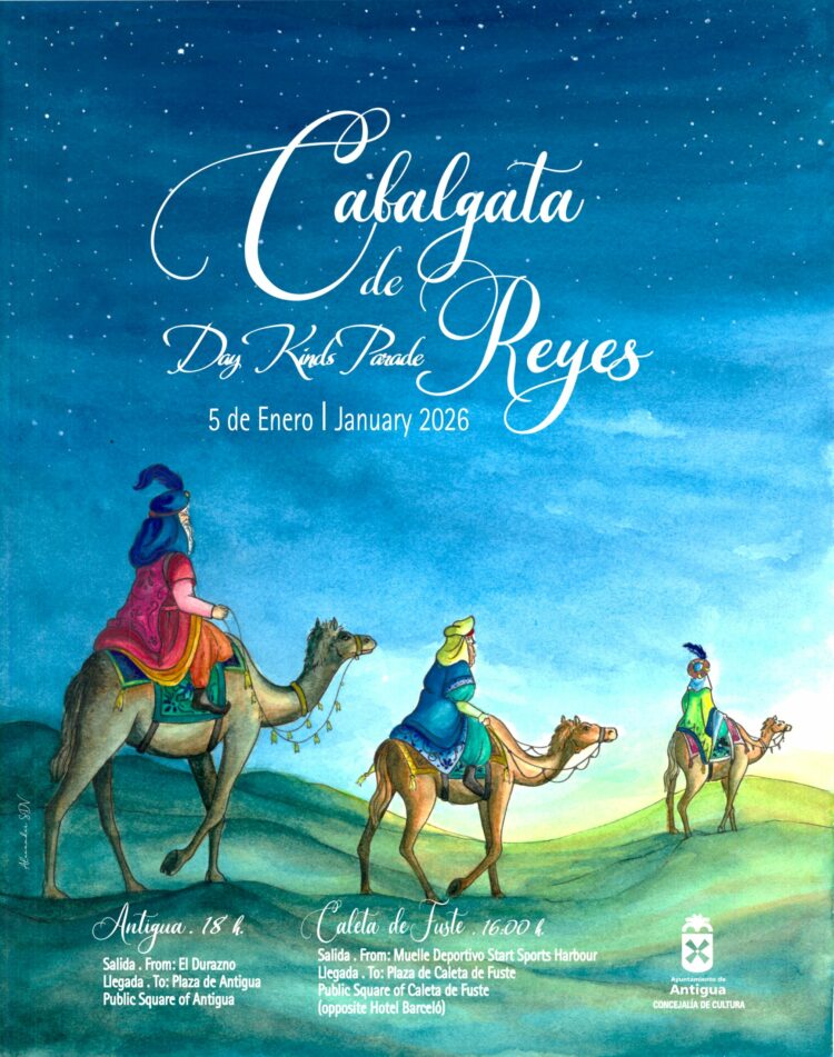 Sus Majestades los Reyes Magos de Oriente recorrerán sobre glamurosos camellos Antigua y Caleta de Fuste