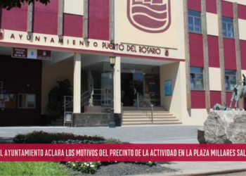 El Ayuntamiento aclara los motivos del precinto de la actividad en la Plaza Millares Sall