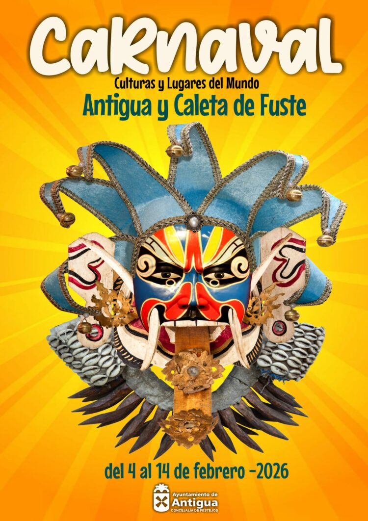 Antigua presenta el Cartel del Carnaval ‘Culturas y Lugares del Mundo’
