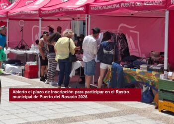 Abierto el plazo de inscripción para participar en el Rastro municipal de Puerto del Rosario 2026