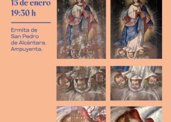 La Ermita de San Pedro de Alcántara acoge la presentación de la restauración de tres de sus cuadros históricos