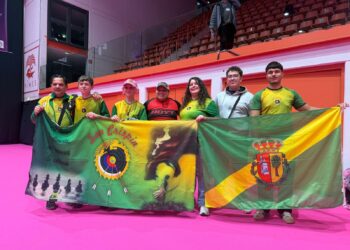 Los arqueros del San Crispín de Antigua se afianzan en Europa