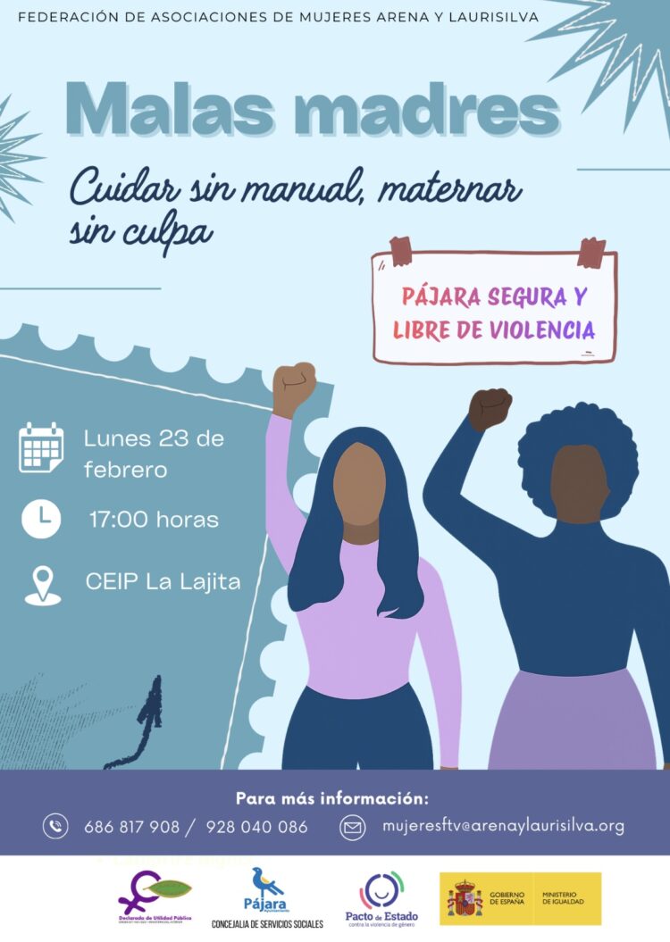 El Ayuntamiento de Pájara organiza el taller ‘Malas madres’ para conmemorar el Día Internacional de la Mujer