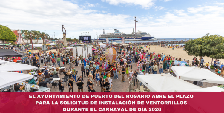 El Ayuntamiento de Puerto del Rosario abre el plazo para la solicitud de instalación de ventorrillos durante el Carnaval de Día 2026