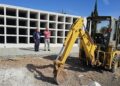 El Ayuntamiento trabaja a pleno rendimiento en la ampliación y mejora del Cementerio de Antigua
