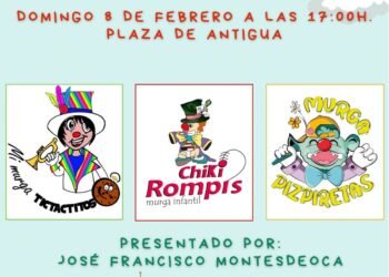 Fin de semana de Carnaval en Antigua con Coso, Verbena y Fiesta Infantil