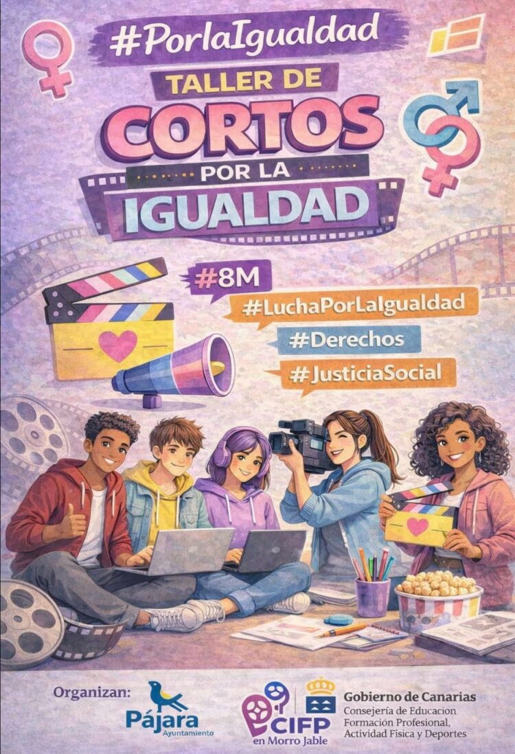 El Ayuntamiento de Pájara organiza los talleres ‘Cortos por la igualdad’ en los centros educativos del municipio