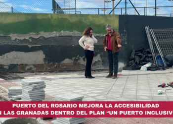 Puerto del Rosario mejora la accesibilidad en Las Granadas dentro del plan “Un Puerto Inclusivo”