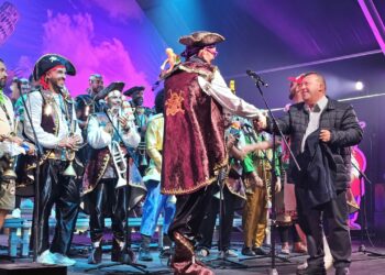 Magnífico Encuentro de Murgas Adultas celebrado en el Carnaval de Antigua