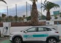El Cabildo pone en servicio un nuevo punto de recarga de vehículos eléctricos en La Lajita